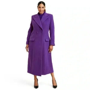 NWT Sergio‎ Hudson x Target Purple Coat